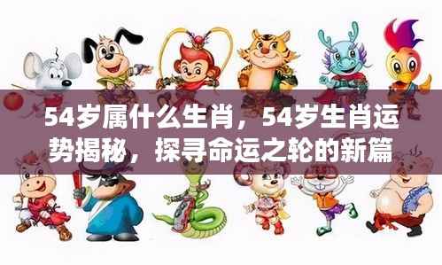 揭秘生肖运势,探寻命运之轮下的54岁生肖新篇章