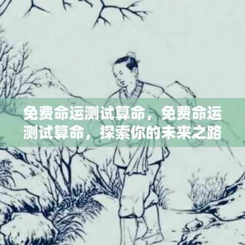 免费命运测试探索未来之路，揭开你的命运之谜