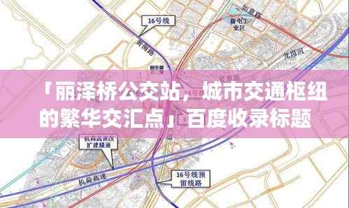 「丽泽桥公交站,城市交通枢纽的繁华交汇点」百度收录标题