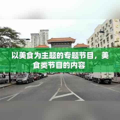 以美食为主题的专题节目,美食类节目的内容