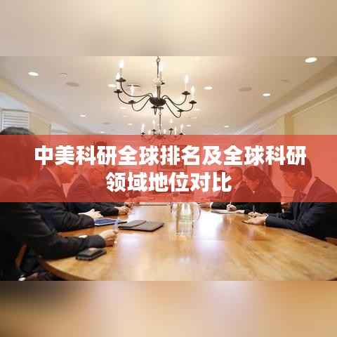 中美科研全球排名及全球科研领域地位对比